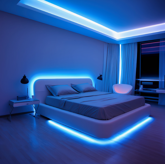 Bande LED RGB intelligente USB pour chambre et salon