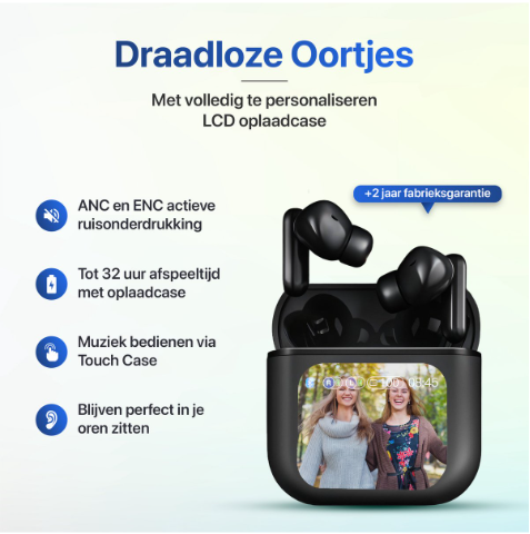 Écouteurs Sans Fil Bluetooth 5.3 – Gaming & Sport Waterproof