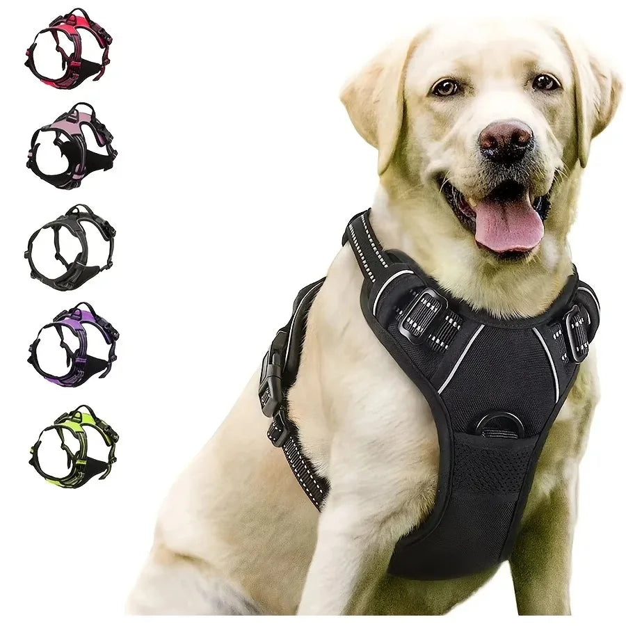 Harnais anti-traction pour chien – Confort et contrôle lors de chaque promenade