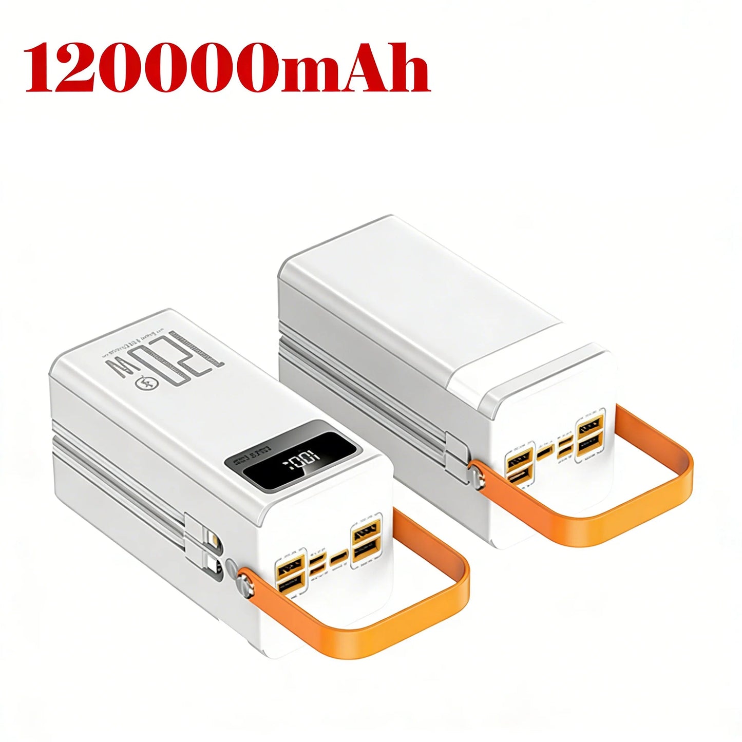 Batterie externe portable OLOEY – 30 000 à 150 000 mAh, 120 W