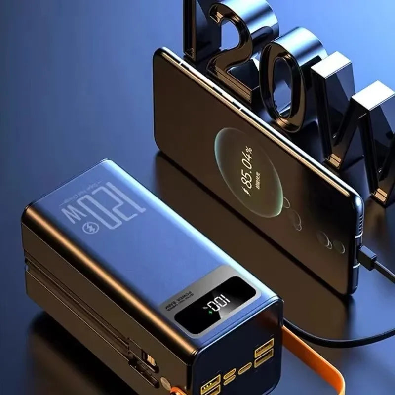 Batterie externe portable OLOEY – 30 000 à 150 000 mAh, 120 W