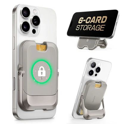 SUPCASE Magnetic Wallet Phone Stand Card Holder pour iPhone série 16/15/14/13 serrure magnétique forte portefeuille With MagSafe avec support