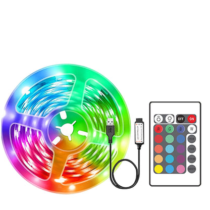 Bande LED RGB intelligente USB pour chambre et salon
