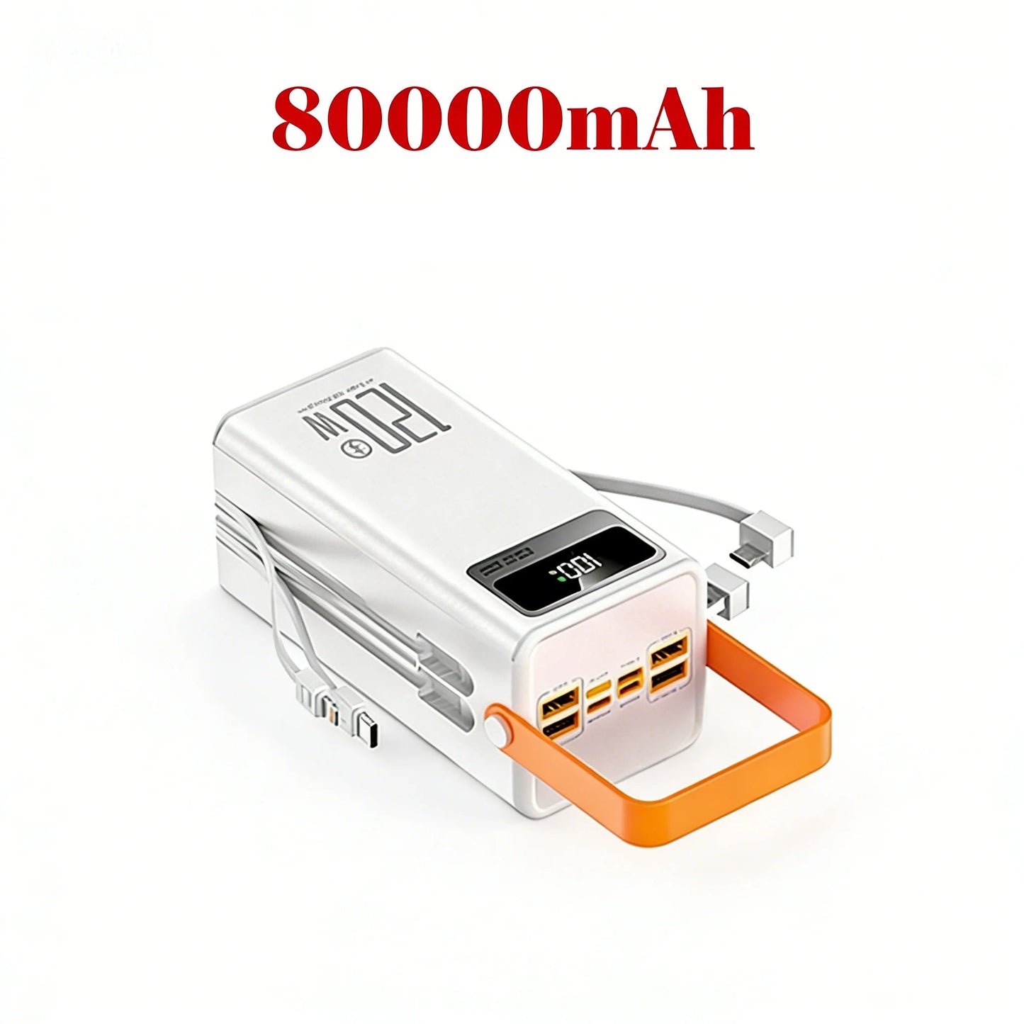 Batterie externe portable OLOEY – 30 000 à 150 000 mAh, 120 W