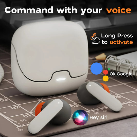 TWS écouteurs Bluetooth 5.4 écouteur ENC double micro 40H Play Ultra-faible latence jeu dans l'oreille véritable casque sans fil IPX5 étanche